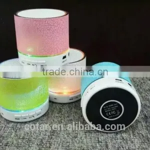 2016 New Cheap Bluetooth Speaker With LED Light Speaker With MIC Handsfree Functions thumbnail-1