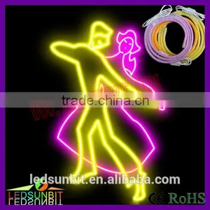 High Quality Colorful Mini Pool Table Neon Sign thumbnail-1