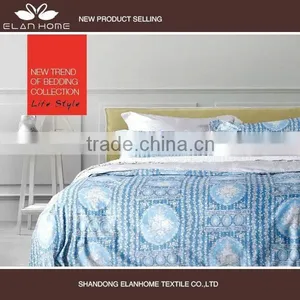100% Cotton 133*72 40s*40s Luxury Reactive Printing Comforter Cover Set thumbnail-1