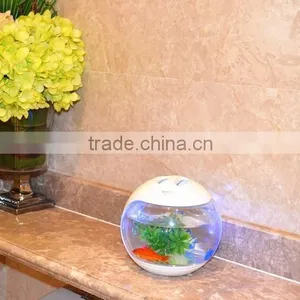 Fashion Glass Bullet Aquarium Fish Tank Guppy Fish, Betta Fish,toy Fish Aquarium Fish Tank thumbnail-3