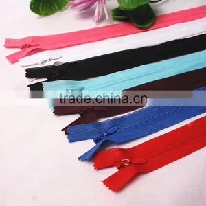 Manufacturers Direct Sale 3 # Invisible Zipper for Pillow, Sofa ,cushion,dress Accessories Nylon Zipper thumbnail-1