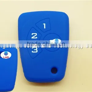 Silicone Car Key Cover For Colorful Key Fob Silicone Holder Replacement Case thumbnail-5
