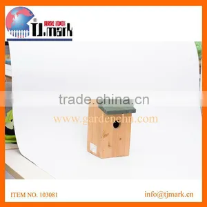 HOT SALE WOODEN BIRD HOUSE 14X12X22CM thumbnail-1