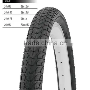 Bicycle Tyre 26x2x1-3/4 26x1-3/8 26x1-1/4 Tire Bike 26 thumbnail-3