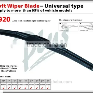 Car Accessories Three Section Hybrid Wiper Blade thumbnail-2