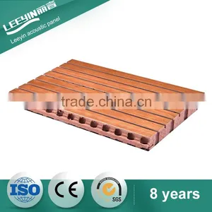 Sound Absorption Board for Ceiling Interior Decorative Grooved Acoustic Panel thumbnail-1