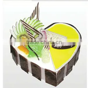 Beautiful Plastic Emulational Birthday Cake Simulation Birhtday Cake For Decoration/Ornament Cake thumbnail-1