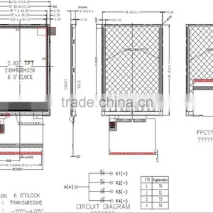 2.8 Inch Super TFT 320 * 240 Dot Matrix LCD Module thumbnail-5