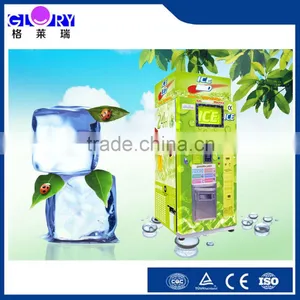 High Quality 3 Famous Brand Compressor Commercial Automatic Ice Vending Machine With Bagging System thumbnail-1