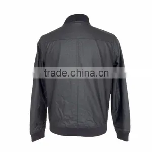 Modern Style High Quality Fashion Men PU Leather Jacket thumbnail-2