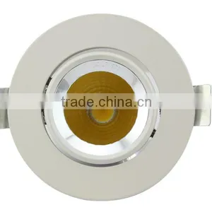 5W LED COB Indoor Gimbel Down Light CE/Rosh Listing Ra 90 Warm White With TUV CE Driver thumbnail-1