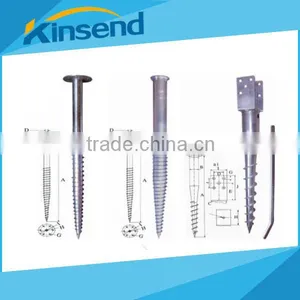 The Factory Made High Technology Ground Screw Pile thumbnail-4