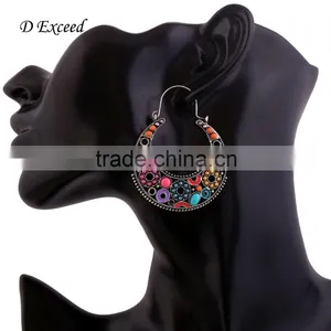 Hot New Designs Ladies/Women's Vintage Jewellery Earrings Bohemian Style Beaded Gold/Silver Plating Drop Earrings thumbnail-3