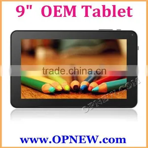 OEM CHEAP 9 Inch A33 Allwinner Quad Core Android 4.4 Capacitive Tablet PC USB 3G OPNEW thumbnail-1