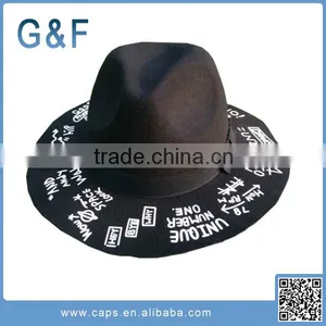 Best Sale Mens Felt Hat Felt Hat Blank Wholesale thumbnail-2