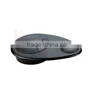 Cheap Factory Price Plastic Black Desk Cable Grommet for Office Desk thumbnail-2