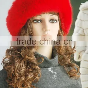 Popular Sheap Fox Fur Headband thumbnail-1