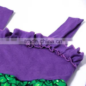 Fashion 2016 the Girl Mermaid Skirt and the Purple Shorts thumbnail-4