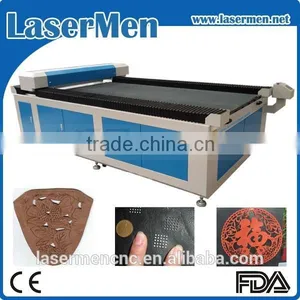 Cnc Fabric Laser Cutter Machine With Large Format Area / Co2 Laser Cutter for Leather Textile LM-1325 thumbnail-2
