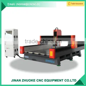 Hybrid Servo System Stone Carving Cnc Router Machine With Stainless Steel Water Slot ZK-1325 thumbnail-1