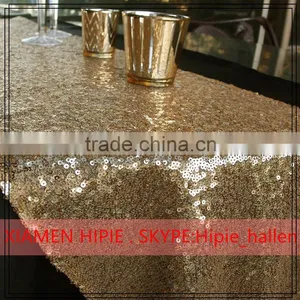Shiny Pink Sequin Beaded Table Runners for Wedding thumbnail-6