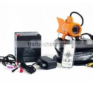 7" TFT LCD DVR Video Fish Finder System With HD CCD 650TVL Underwater Camera Cable 20M(66ft) Version Support 16GB SD Card thumbnail-3
