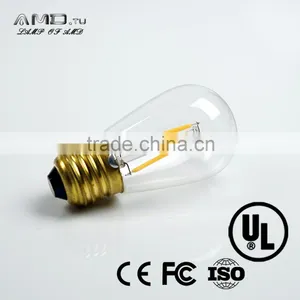 Clear Led Filament Light Bulb Edison Vintage 2W 3W 4W ST45 ST58 ST64 Edison Dimmable LED Filament Bulb thumbnail-3