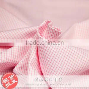 Smooth Touch Mircofiber Polyester&recovered Fibre Plaid Workwear Shirt Fabric thumbnail-6