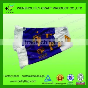 High Quality Customized Sports Promotional Polyester Fan Scarf thumbnail-4