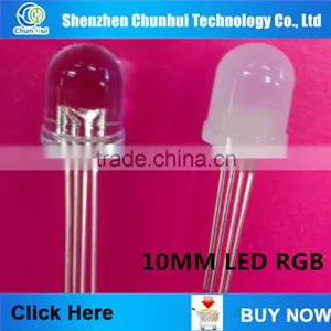 10mm Rgb Led 4-pin Rgb Led Diode Multi-color Led Diode thumbnail-1