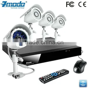 Zmodo 4 Channel DVR Outdoor Camera CCTV Kit thumbnail-1
