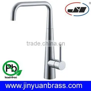 Lead Free Brass Single Handle Kitchen Faucet thumbnail-1