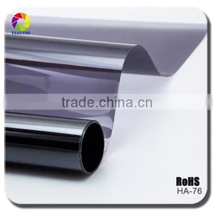 TSAUTOP High Qualtity 1.52*30m Vehicle Window Film uv Rejected Tints for Car Colored Window Glass Sheet HA76 thumbnail-2