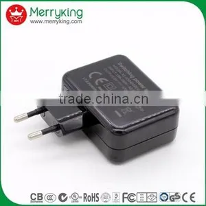Pse Certificate Usb 5.3v 5v 2a Power Adapter 4 Multi Port Wall Charger Wholesale thumbnail-5