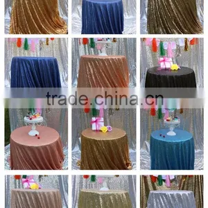 108" Restaurant Hotel Supplier Sequin Table Cloth thumbnail-6