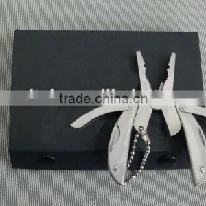 OEM Mini Folding Multi-Function Knife Pliers Keychain Gift UD06043 thumbnail-1
