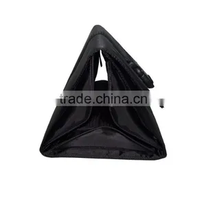 2016 New Promotion Folded Mesh Travel Polyester Wash Bag Toiletry Bag for Unisex. thumbnail-2