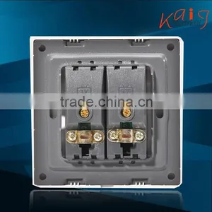 Hot Sale Electrical Double TV Socket 2 Gang TV Socket thumbnail-2
