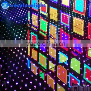 2015 Hot Style DMX512 RGB LED Dance Floor Light for Club Bar Stage/DMX LED Panel Light for Holiday Lighting thumbnail-4
