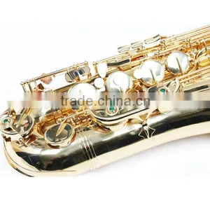 China Professional Gold Lacquer Sax Tenor Saxophone thumbnail-5