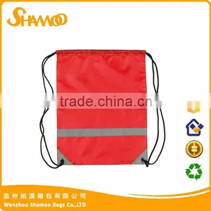 Customized Polyester Drawstring Bag Backpack/ Gym Bag thumbnail-2