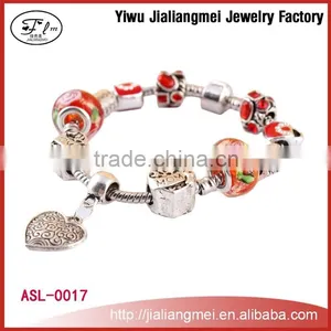 Latest Bracelet Design European Beads Women Fashion Charms Bracelet thumbnail-1