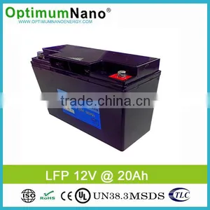 12V Nominal Voltage and 175*175*115mm Size 12V 20Ah Caravan Lifepo4 Battery thumbnail-3