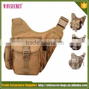 High Quality Durable Outdoor Cross Body Military Army Tactical Motorcycle Saddle Bag for Men thumbnail-2