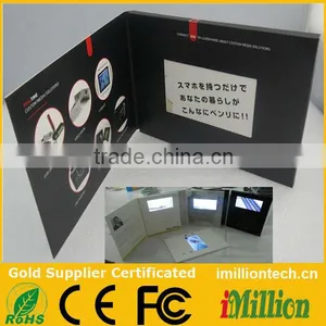 Lcd Video Greeting Card Advertising Booklet thumbnail-1