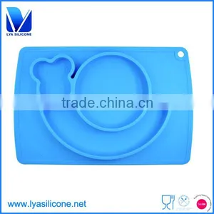 Custom Food Grade Silicone Baby Placemat thumbnail-1
