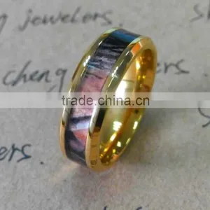 New Year Product Titanium Camo Rings for Unisex thumbnail-2