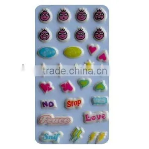 Custome Colorful Puffy Sticker thumbnail-1