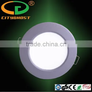 D134xH13MM Silver Color Frame Small Size Round 9W Led Light Ceiling thumbnail-1