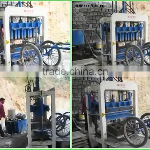 2010-2013 Most Popular Hollow Bricks Made of Concrete Block Making Machine Price in India thumbnail-3